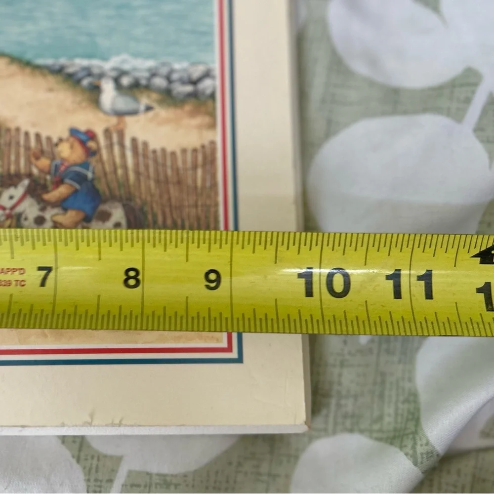 Charming VTG Nautical Beach Vacation Bear Family Wall Decor